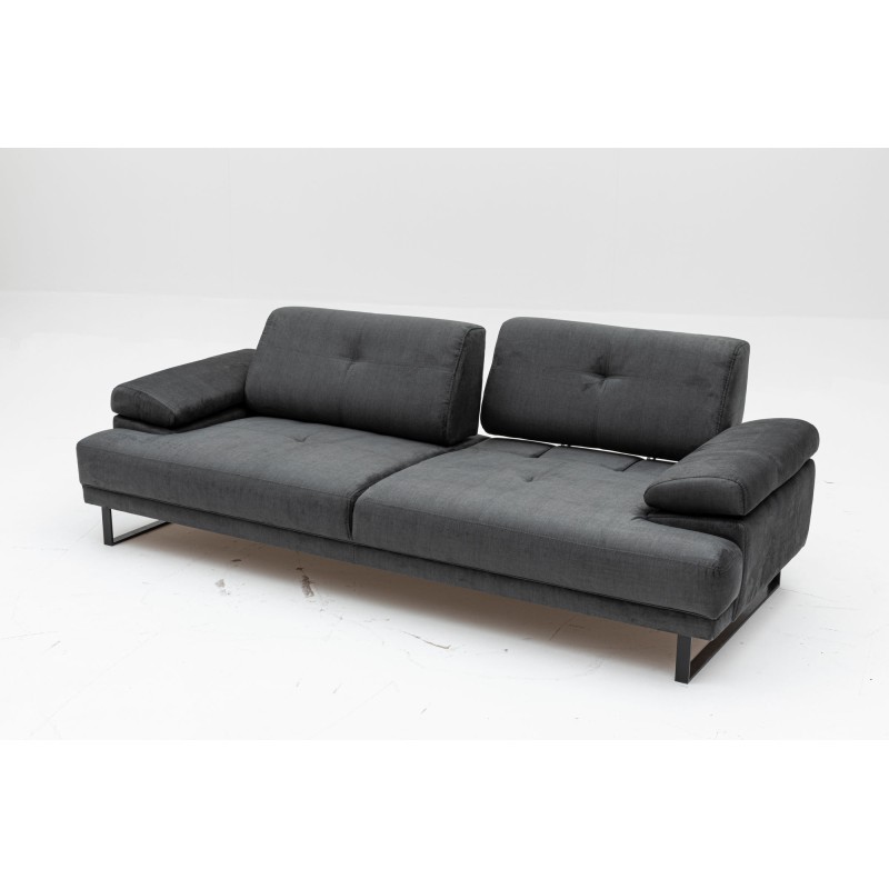 Atelier del Sofa 3-Seat Sofa-Bed Mustang - Anthracite Anthracite