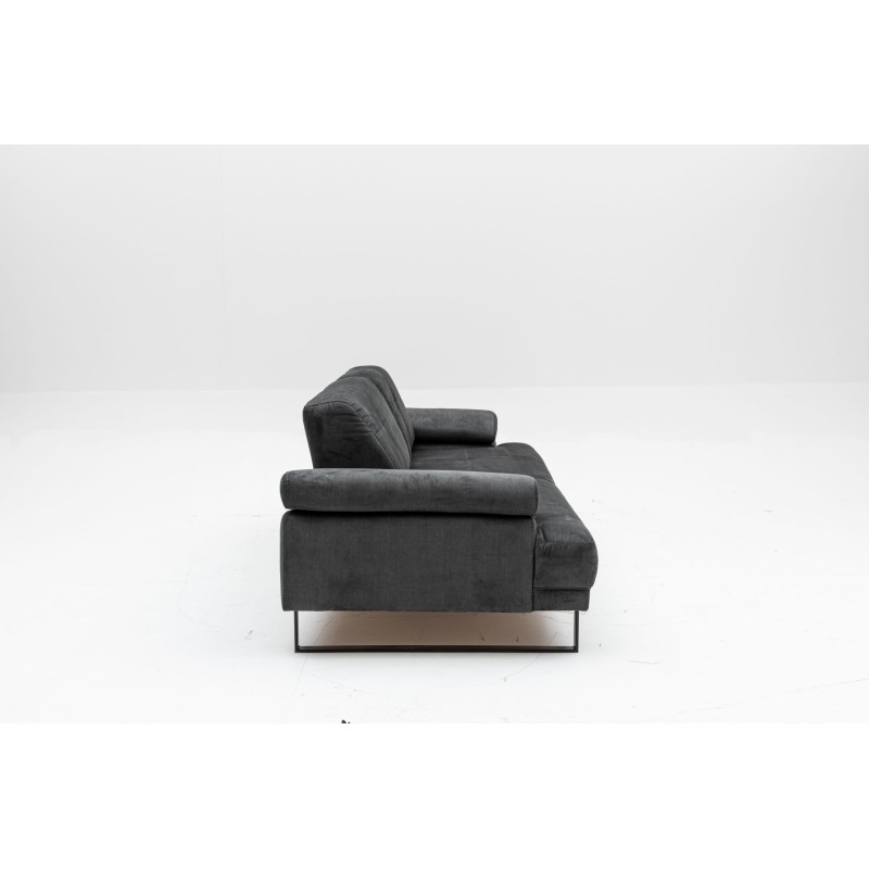 Atelier del Sofa 3-Seat Sofa-Bed Mustang - Anthracite Anthracite