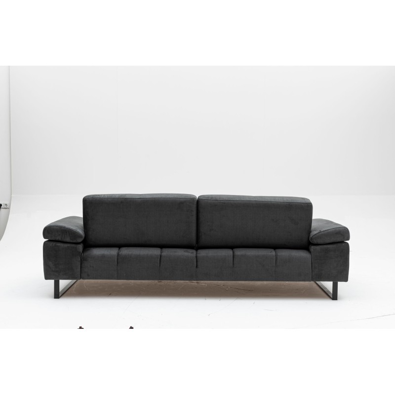 Atelier del Sofa 3-Seat Sofa-Bed Mustang - Anthracite Anthracite