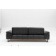 3-Seat Sofa-Bed Mustang - Anthracite Anthracite Atelier del Sofa 3-Seat Sofa-Bed Mustang - Anthracite Anthracite