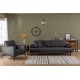 3-Seat Sofa-Bed Mustang - Anthracite Anthracite Atelier del Sofa 3-Seat Sofa-Bed Mustang - Anthracite Anthracite
