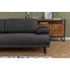 Atelier del Sofa 3-Seat Sofa-Bed Mustang - Anthracite Anthracite