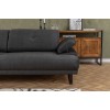 Atelier del Sofa 3-Seat Sofa-Bed Mustang - Anthracite Anthracite