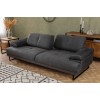 Atelier del Sofa 3-Seat Sofa-Bed Mustang - Anthracite Anthracite