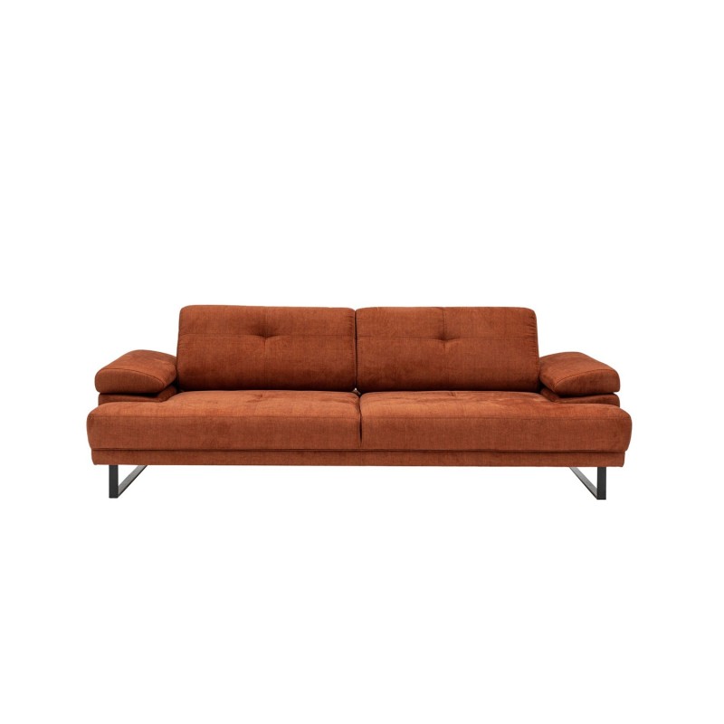 Atelier del Sofa 3-Seat Sofa-Bed Mustang - Orange Orange
