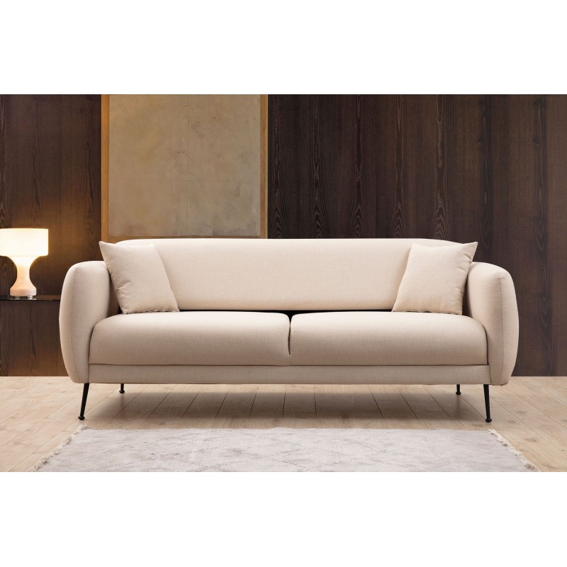 3-Seat Sofa-Bed Sevilla - Beige Beige