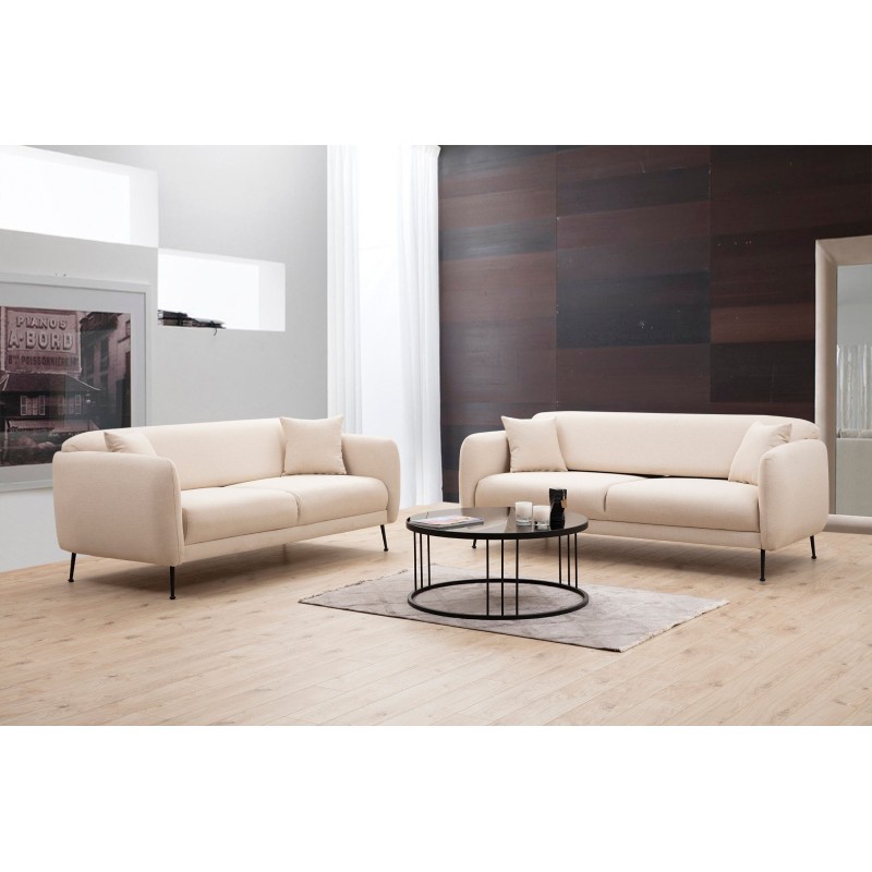3-Seat Sofa-Bed Sevilla - Beige Beige