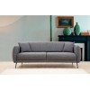 3-Seat Sofa-Bed Sevilla - Grey Grey