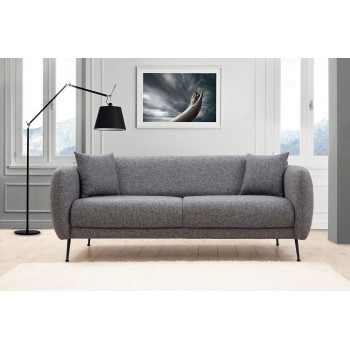 3-Seat Sofa-Bed Sevilla - Grey Grey