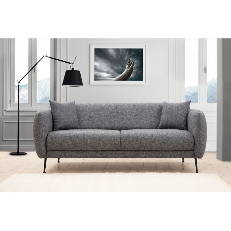 3-Seat Sofa-Bed Sevilla - Grey Grey