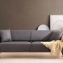 3-Seat Sofa Belissimo - Dark Grey Dark Grey