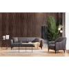 3-Seat Sofa Belissimo - Dark Grey Dark Grey