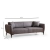 3-Seat Sofa Belissimo - Dark Grey Dark Grey