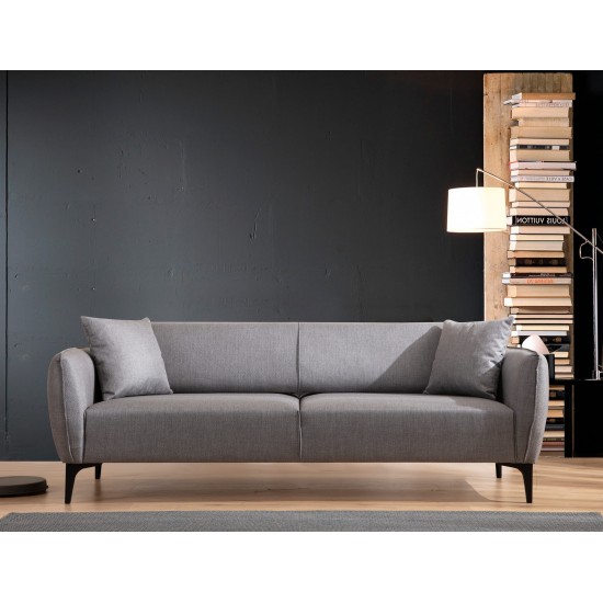 3-Seat Sofa Belissimo - Grey Grey Atelier del Sofa 3-Seat Sofa Belissimo - Grey Grey