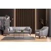 Atelier del Sofa 3-Seat Sofa Belissimo - Grey Grey