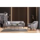 3-Seat Sofa Belissimo - Grey Grey Atelier del Sofa 3-Seat Sofa Belissimo - Grey Grey
