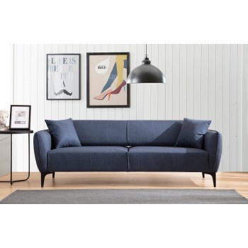 3-Seat Sofa Belissimo - Blue Blue