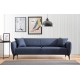 3-Seat Sofa Belissimo - Blue Blue 3-Seat Sofa Belissimo - Blue Blue