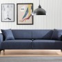 3-Seat Sofa Belissimo - Blue Blue