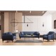 3-Seat Sofa Belissimo - Blue Blue 3-Seat Sofa Belissimo - Blue Blue