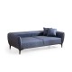 3-Seat Sofa Belissimo - Blue Blue 3-Seat Sofa Belissimo - Blue Blue