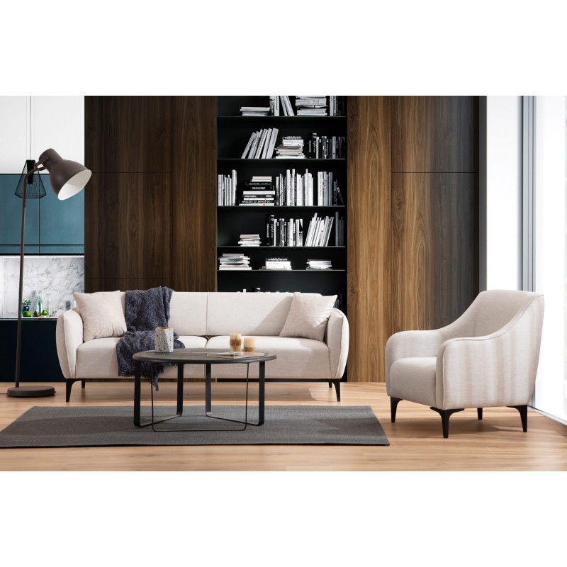 Atelier del Sofa 3-Seat Sofa Belissimo - Off White Off White