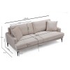 Atelier del Sofa 2-Seat Sofa Papira 2 Seater - Beige Beige