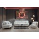 2-Seat Sofa Livorno - White White Atelier del Sofa 2-Seat Sofa Livorno - White White