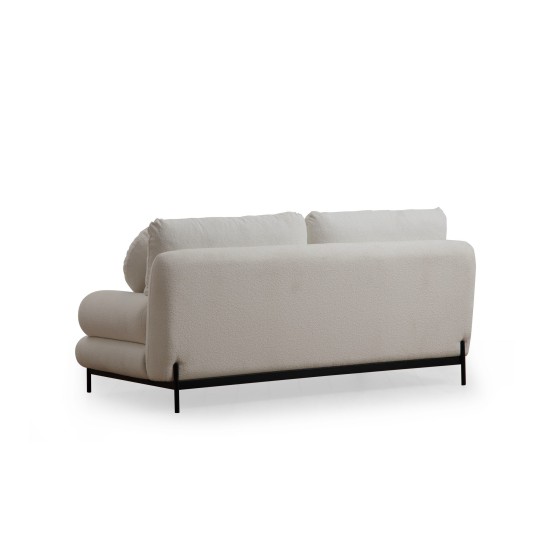 2-Seat Sofa Livorno - White White Atelier del Sofa 2-Seat Sofa Livorno - White White