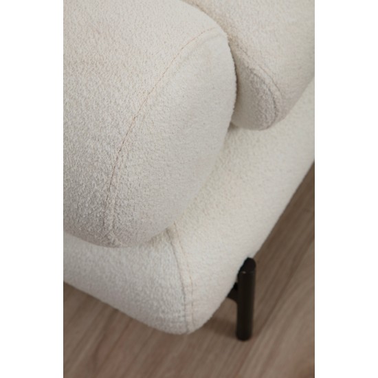 2-Seat Sofa Livorno - White White Atelier del Sofa 2-Seat Sofa Livorno - White White