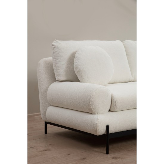 2-Seat Sofa Livorno - White White Atelier del Sofa 2-Seat Sofa Livorno - White White