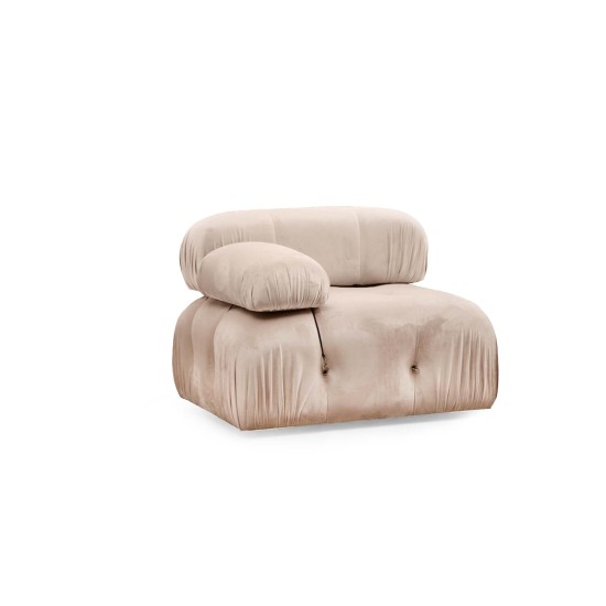 1-Seat Sofa Bubble L1 - Cream Cream 1-Seat Sofa Bubble L1 - Cream Cream