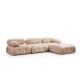 1-Seat Sofa Bubble L1 - Cream Cream 1-Seat Sofa Bubble L1 - Cream Cream