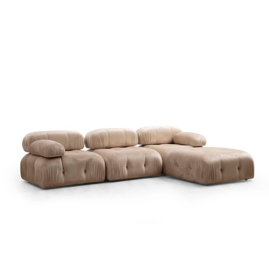 1-Seat Sofa Bubble 1R - Cream Cream 1-Seat Sofa Bubble 1R - Cream Cream