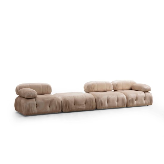 1-Seat Sofa Bubble 1R - Cream Cream 1-Seat Sofa Bubble 1R - Cream Cream