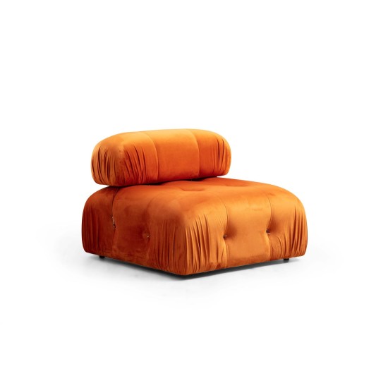 1-Seat Sofa Bubble O1 - Orange Orange 1-Seat Sofa Bubble O1 - Orange Orange
