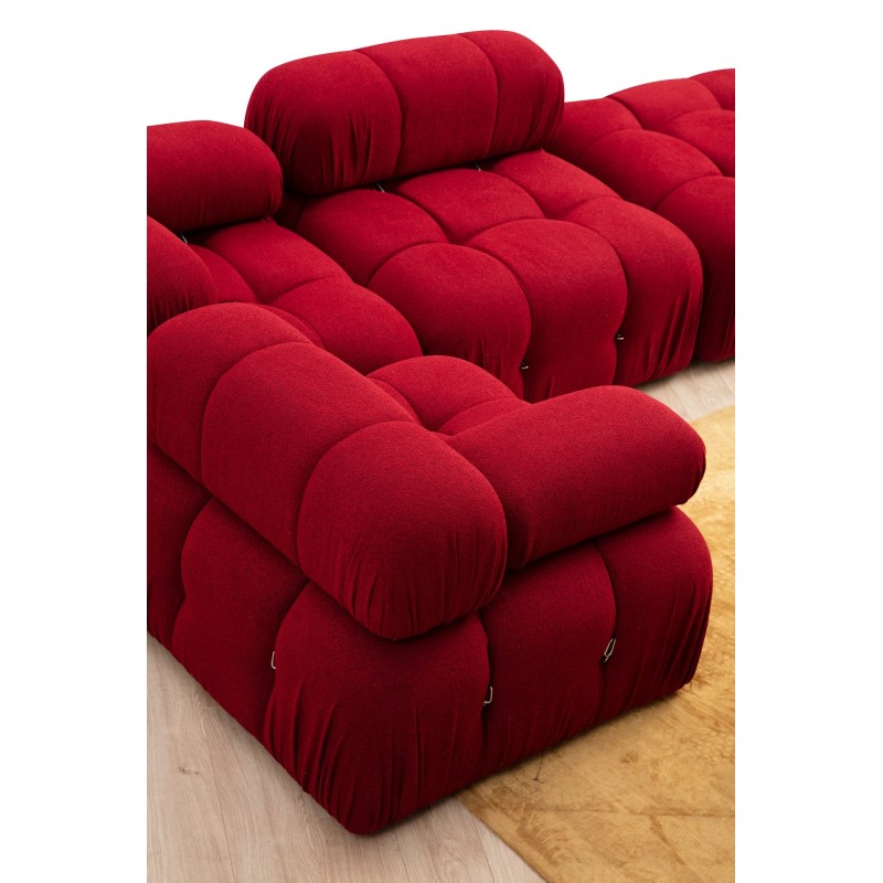 1-Seat Sofa Bubble L1 - Red Red