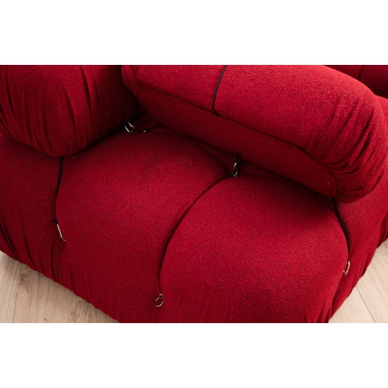 1-Seat Sofa Bubble O1 - Red Red 1-Seat Sofa Bubble O1 - Red Red