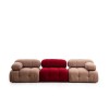 1-Seat Sofa Bubble O1 - Red Red