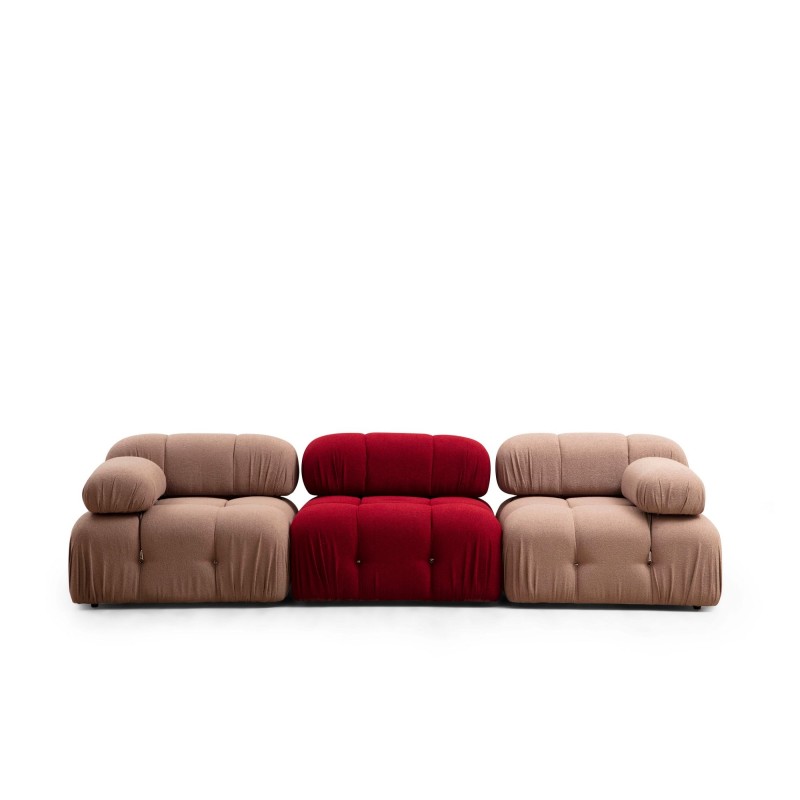 1-Seat Sofa Bubble O1 - Red Red