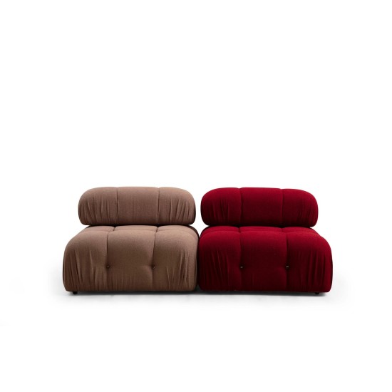 1-Seat Sofa Bubble O1 - Red Red 1-Seat Sofa Bubble O1 - Red Red