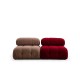 1-Seat Sofa Bubble O1 - Red Red 1-Seat Sofa Bubble O1 - Red Red