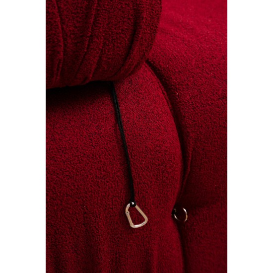1-Seat Sofa Bubble O1 - Red Red 1-Seat Sofa Bubble O1 - Red Red