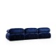 1-Seat Sofa Bubble O1 - Velvet Blue Blue 1-Seat Sofa Bubble O1 - Velvet Blue Blue