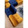 1-Seat Sofa Bubble O1 - Velvet Blue Blue