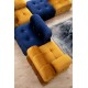 1-Seat Sofa Bubble O1 - Velvet Blue Blue 1-Seat Sofa Bubble O1 - Velvet Blue Blue