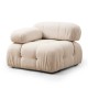 1-Seat Sofa Bubble L1 - Cream Bouclette Cream 1-Seat Sofa Bubble L1 - Cream Bouclette Cream
