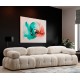1-Seat Sofa Bubble L1 - Cream Bouclette Cream 1-Seat Sofa Bubble L1 - Cream Bouclette Cream