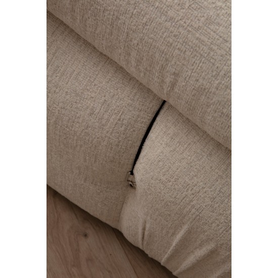 1-Seat Sofa Bubble L1 - Cream Bouclette Cream 1-Seat Sofa Bubble L1 - Cream Bouclette Cream
