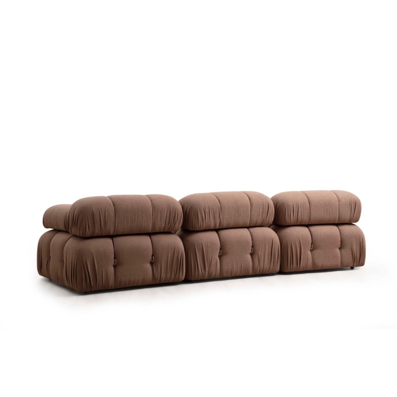 1-Seat Sofa Bubble L1 - Brown Bouclette Brown